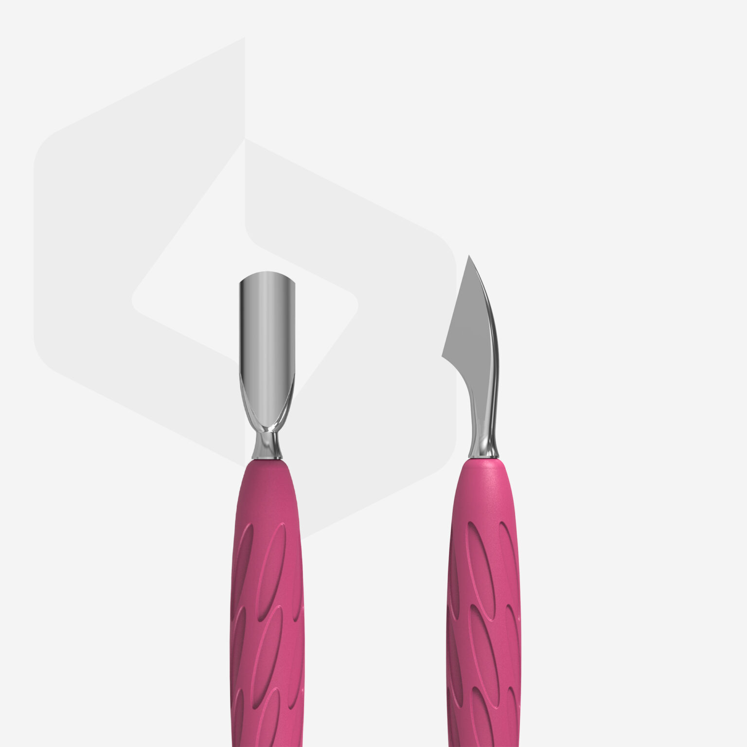 Маникюрен избутвач UNIQ 10/3 (PQ-10/3) със силиконова дръжка